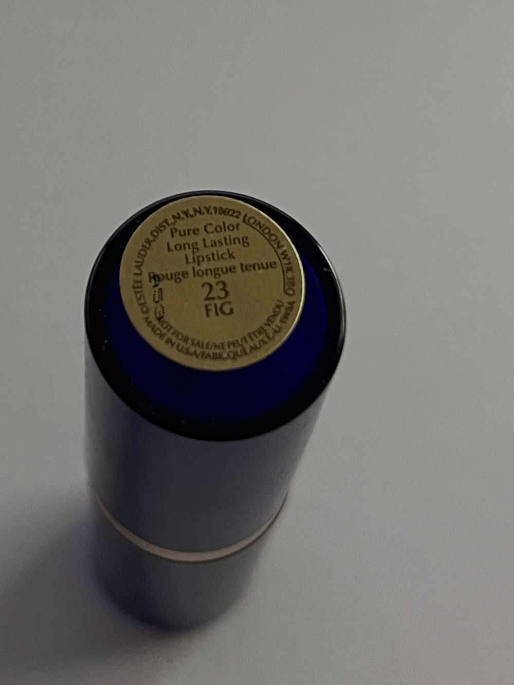 Estee Lauder Pure Color Long Lasting Lipstick 23 Fig - Imperfect -DISCONTINUED